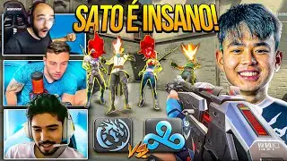 SATO DEIXOU TODOS EM CHOQUE e OS COMEBACKS MAIS ABSURDOS ACONTECERAM! LEV x  CLOUD9