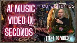 How to Make an AI Music Video in Seconds with Neural Frames Text to Video (Full Tutorial)