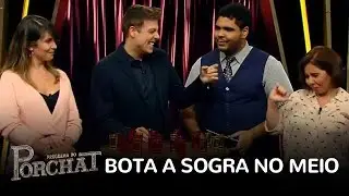 Porchat muda o Bota a Mãe no Meio e apronta com a sogra e com a noiva