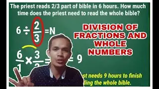 Division of Fractions and Whole Numbers