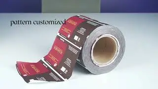 Tea Bag Outer Envelope, Laminated Aluminum Printed Plastic Packaging Film Roll