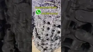 Precision Toleranced Roller Conveyor Chain Stainless Steel Alkali Resistant