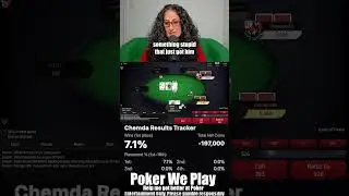 Poker We Play   Queen, 3 Offsuit   Won with a pair of fours!