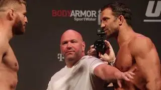 UFC 239 Ceremonial Weigh-ins: Jan Blachowicz (205.5) vs. Luke Rockhold (204.5)
