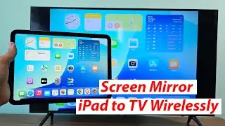 How to connect iPad to TV wirelessly