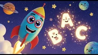 ABC Rocket Ride to the Stars | Nursery Rhyme Song for Kids