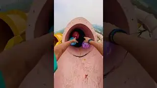 bella ciao watersliding parkour pov 😱😂#parkourlife #parkourfreerun #playground #shortlife