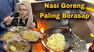 Orderan Tak Henti-henti 💥 Nasi Goreng Paling Berasap di Medan | dimasak pakai api besar