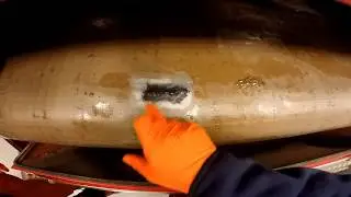 Filter belt repair on the MudCube
