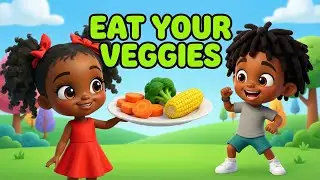 🥦 The Veggie Squad! 🥕 Veggie Dance & Eat Your Vegetables Song | Cece & Caleb