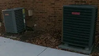 2021 & 2010 Goodman GSZ13 & 14 Heat Pumps Running (Heat Mode)