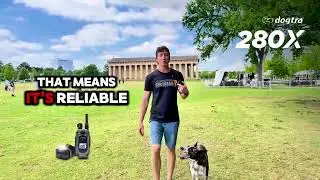Dogtra 280X Compact Remote Training E-Collar Demo | Pro-Dog Trainer Matt Covey