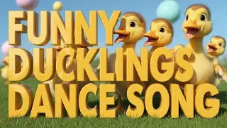 Ducks Playing Together | Cute English Kids Song for Toddlers with Quack Quack Sounds and Fun Beat