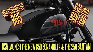 🚨 BSA 65 SCRAMBLER & BSA 350 BANTAM! the Return of an ICON!