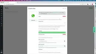 Как настроить учетную запись Wati WhatsApp в FlowXO