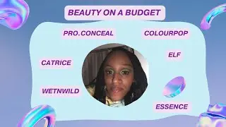 Beginner Makeup under $9 (ELF, LA GIRL, ESSENCE, CATRICE, COLOURPOP) 💰