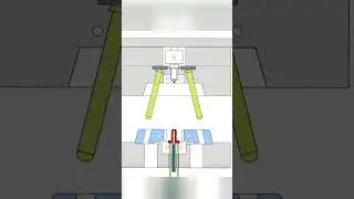 Plastic mould movement