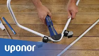 Jak ohýbat Uponor bezešvé vodovodní potrubí Uni Pipe PLUS (16–110 mm)
