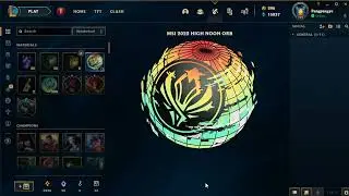 league of Legends MSI  opening