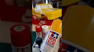 HOW TO PAINT AN RC BODYSHELL #TAMIYA PS SPRAY PAINT #PROLINE 1979 FORD F-150 RACE TRUCK