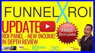 FUNNEL X ROI REVIEW 🔴 ROI PANEL 💰 NEW INCOME STREAM TO  MAKE YOU MORE MONEY