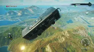 Just cause flying bus