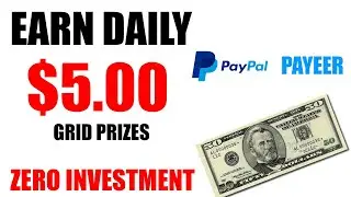 Make Money Online 2020 Worldwide | Free Paypal Money | Earn $5 Grid Prizes Daily