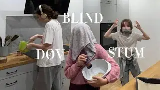D&oslash;v, blind og stum challenge - Taylor Swift chai cookies!!!