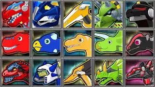 Rescue Bots Dino, Раскопки Юрского периода, Корпус Дино-роботов Меха Гиганотозавр Steel Dino Ти-Рекс