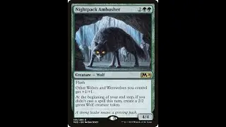 MTGA: Nightpack Ambusher Cast Animation