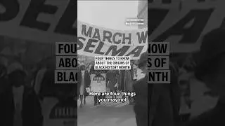 Four things to know about the origins of Black History Month