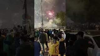 New year fireworks in Baghdad, Iraq - 2022