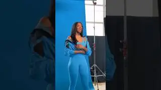 Behind the scenes of Angel Reese promo shoot for her collection