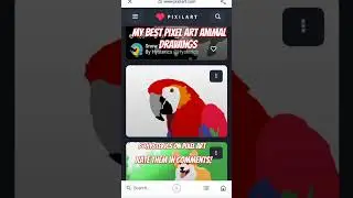 My best pixel art animal drawings! #edit #music #tiktok