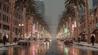 BACK TO CHRISTMAS 2025 [Synthwave - Retrowave - Dreamwave Mix] | Urban Winter Wonderland