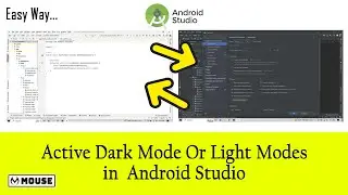 How to Active Dark Mode in Android Studio | Mouse Studio.