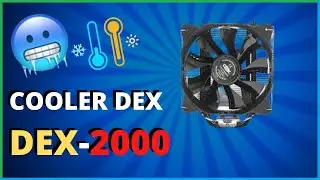 CPU COOLER DEX DX-2000 POR 100 REAIS ?!  TESTE!!!