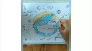Coronavirus Awareness Poster Drawing Covid 19 PreventionHow to Draw Easy Poster of Corona
