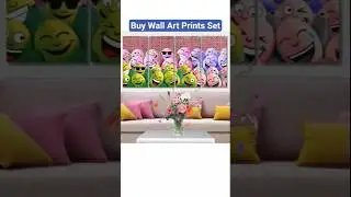 Mybudgetart.com.au I Buy Wall Art Prints Set I Canvas #diy #prints #viral #shorts #shortsvideo
