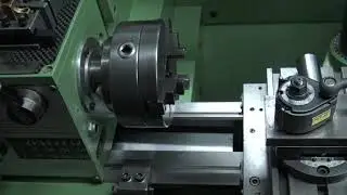 parting holder system Multifix in use on a smaller lathe, part 2