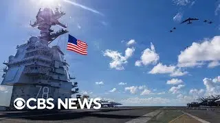 USS Gerald Ford aircraft carrier, 3 other warships enter Mediterranean Sea amid Iran tensions