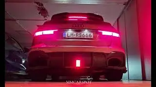 Brutal Audi RS6 COLD START - Pure V8