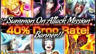 Summon On Attack Mission Summon Banner & AM Ticket Banner | Naruto X Boruto Ninja Voltage.