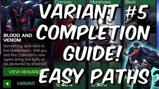 Blood and Venom Variant #5 Completion Guide - Easy Paths, Pro Tips - Marvel Contest of Champions