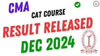 Big News: CMA CAT Dec 2024 Result Announced