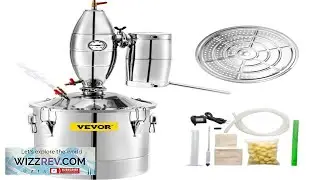 30L Stainless Steel Alcohol Distiller Home Brew Kit Moonshine Wine Making Boiler