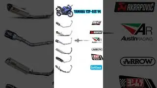 Yamaha YZF-R15 V4 Exhaust Sound Battle ☠️