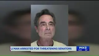 LI man charged with threatening 2 U.S. senators