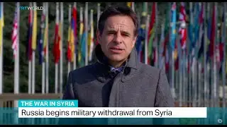 Russia begins military withdrawal from Syria, Jon Brain reports