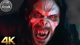 [4K UHD] Michael VS. Milo Final Showdown CUTSCENE | Morbius (2022)